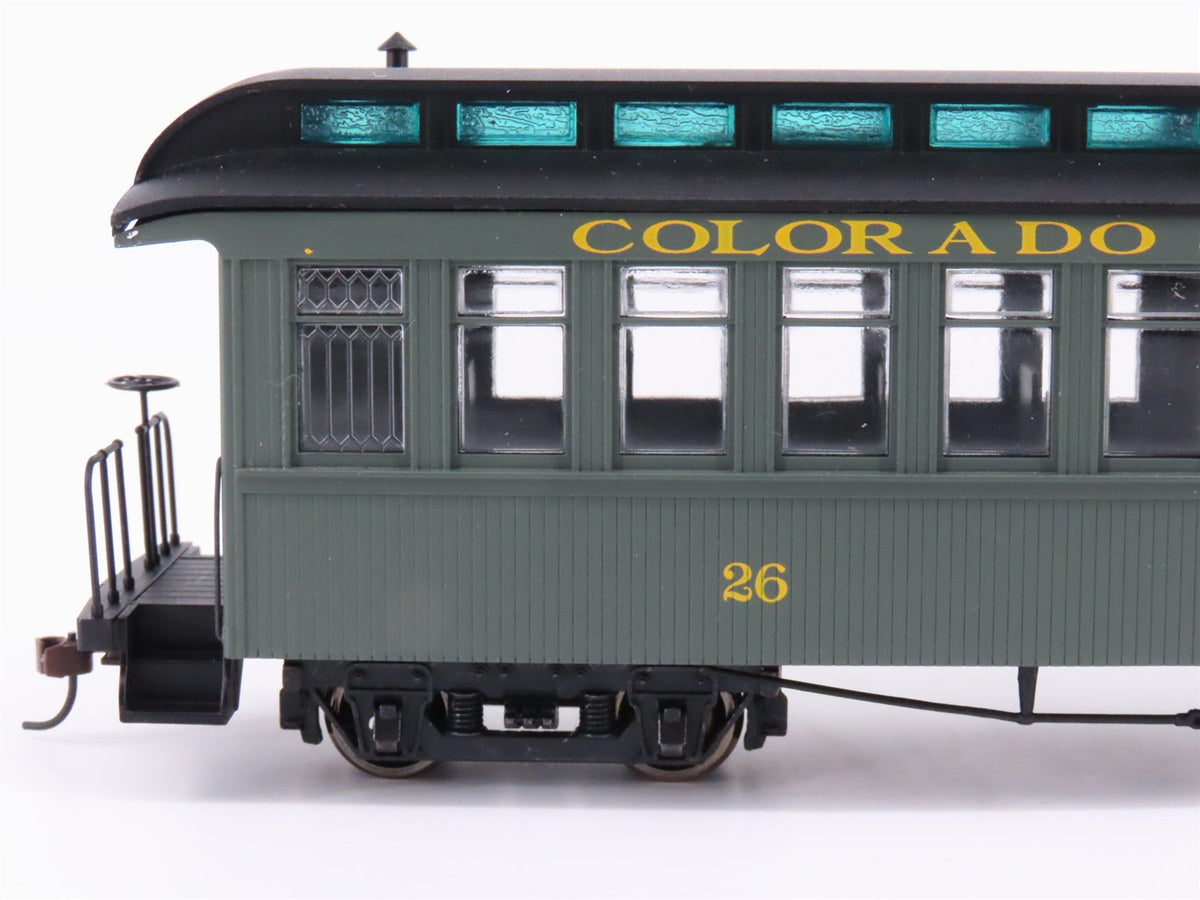 On30 Scale Bachmann 25002 C&amp;S Colorado &amp; Southern Steam Set w/ Passenger Cars