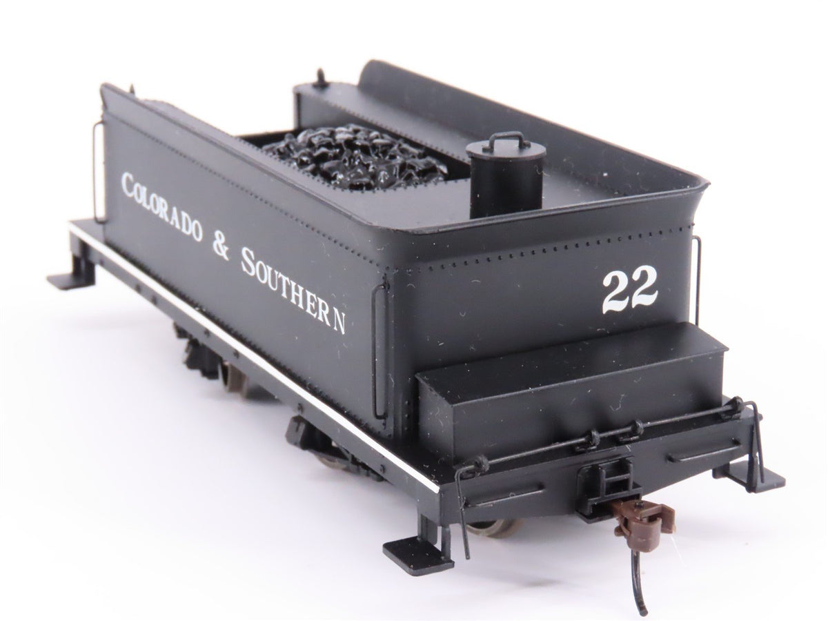 On30 Scale Bachmann 25002 C&amp;S Colorado &amp; Southern Steam Set w/ Passenger Cars