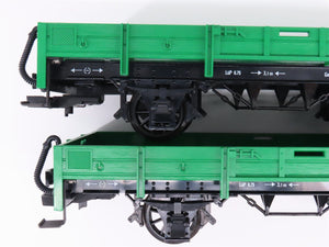 G Scale LGB 20530 Diesel Fright Train Set w/ Track & 2 Cars