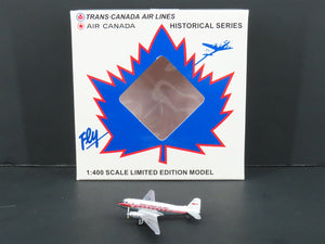 1:400 Aero Classics Die-Cast Trans Canada McDonnell Douglas DC-3 Airliner CF-TDJ