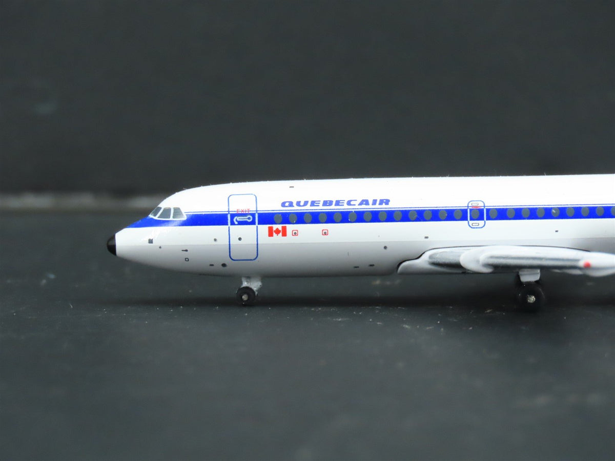 1:400 Aero Classics Die-Cast Quebecair British Aircraft Corp BAC-111 Airliner