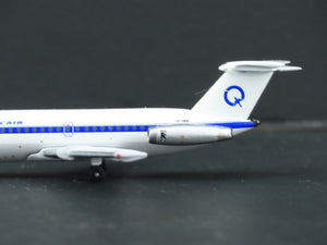 1:400 Aero Classics Die-Cast Quebecair British Aircraft Corp BAC-111 Airliner