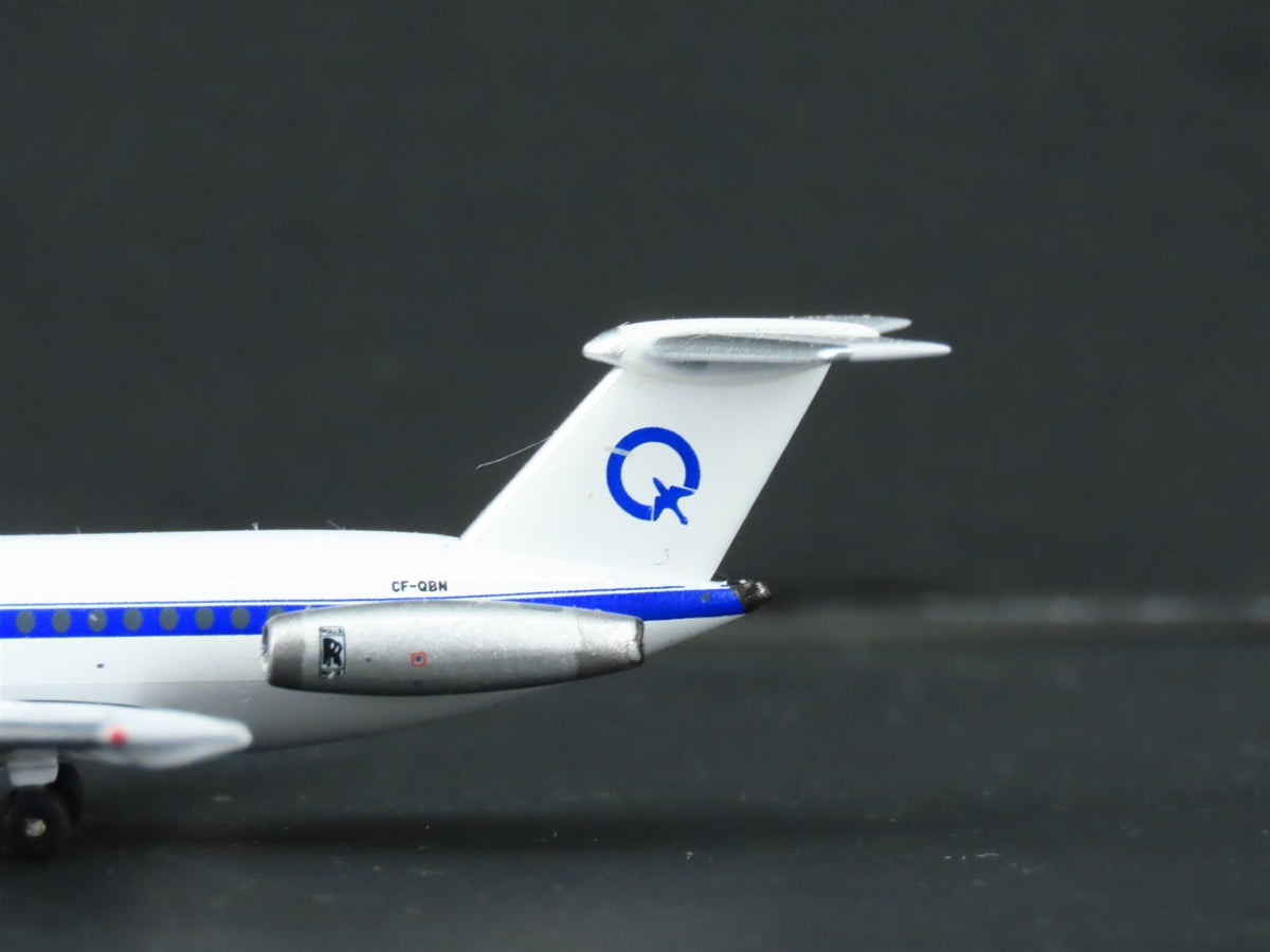 1:400 Aero Classics Die-Cast Quebecair British Aircraft Corp BAC-111 Airliner