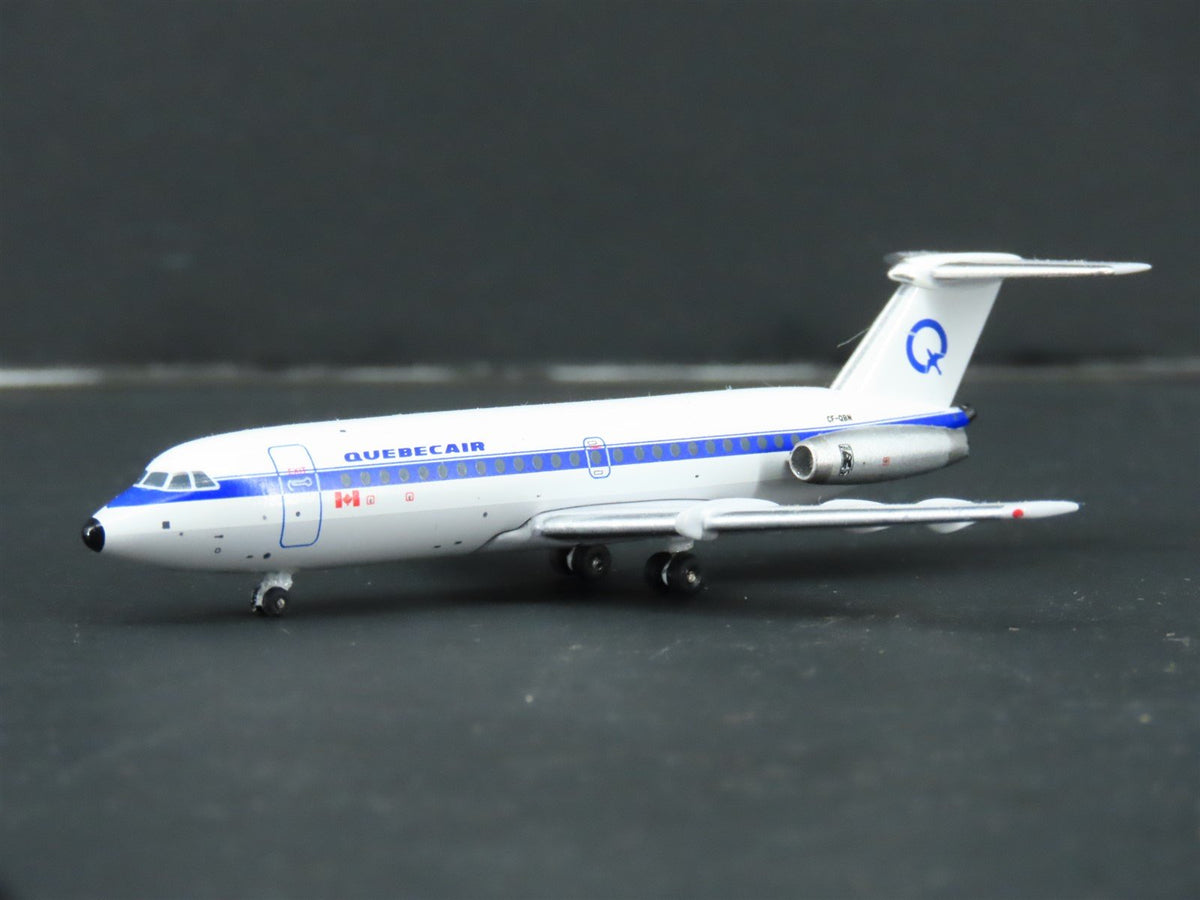1:400 Aero Classics Die-Cast Quebecair British Aircraft Corp BAC-111 Airliner