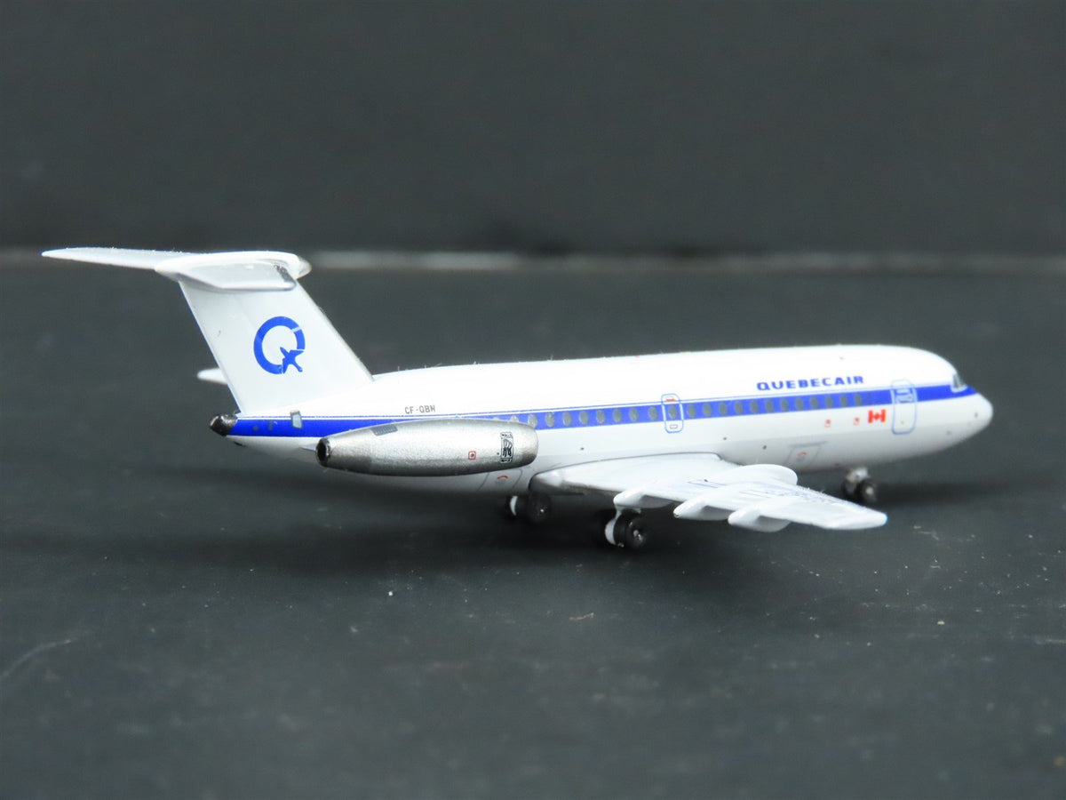 1:400 Aero Classics Die-Cast Quebecair British Aircraft Corp BAC-111 Airliner