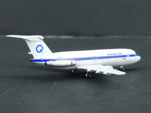 1:400 Aero Classics Die-Cast Quebecair British Aircraft Corp BAC-111 Airliner