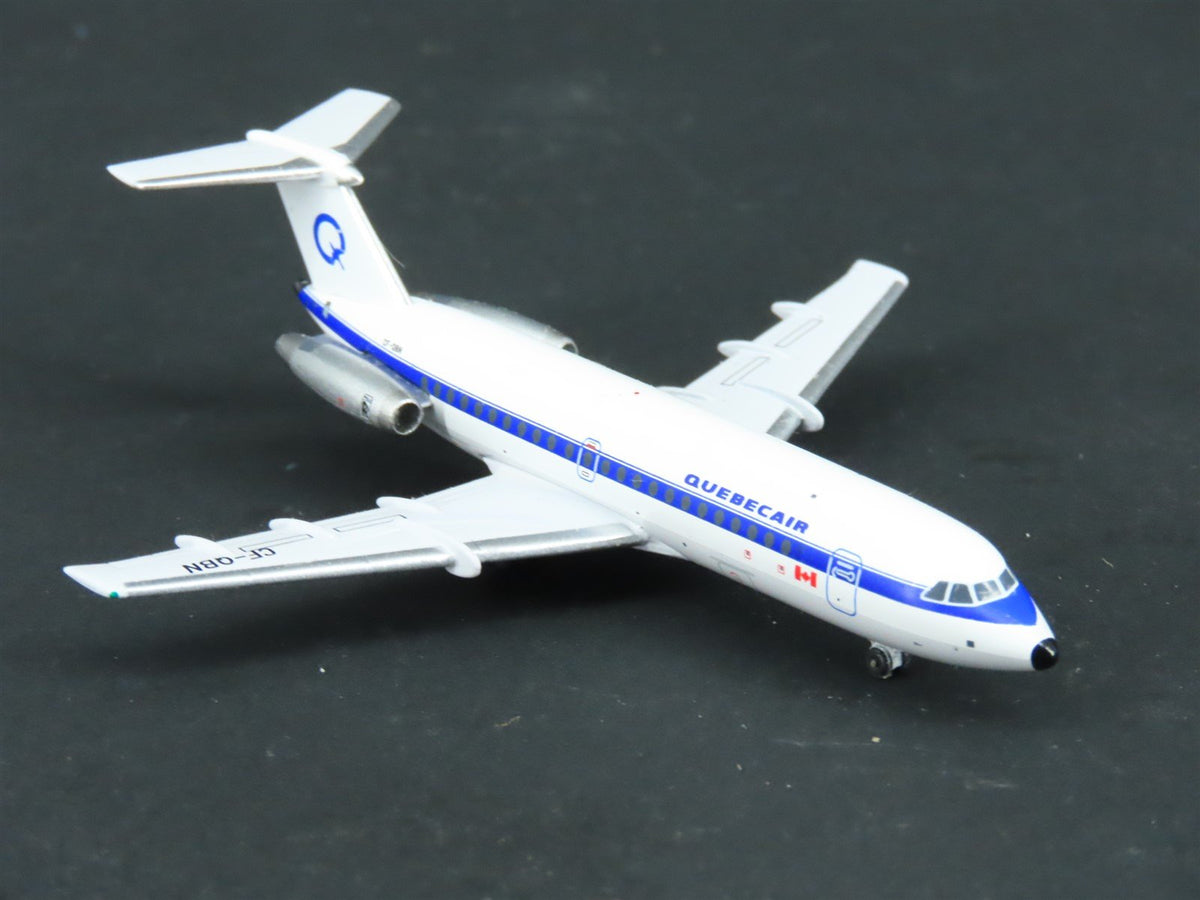 1:400 Aero Classics Die-Cast Quebecair British Aircraft Corp BAC-111 Airliner