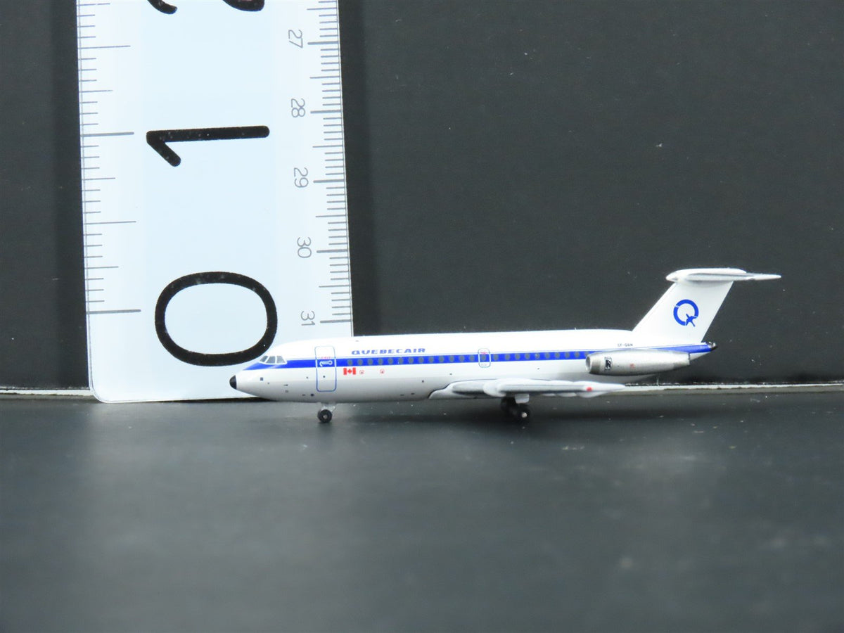 1:400 Aero Classics Die-Cast Quebecair British Aircraft Corp BAC-111 Airliner