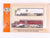 LOT of 4 N Con-Cor NorthAmerican APL Model Railroader & Mobil Semi-Truck 2-Packs