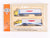 LOT of 4 N Con-Cor NorthAmerican APL Model Railroader & Mobil Semi-Truck 2-Packs