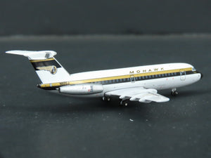 1:400 Aero Classics Die-Cast Mohawk British Aircraft Corp BAC-111-200 Airliner