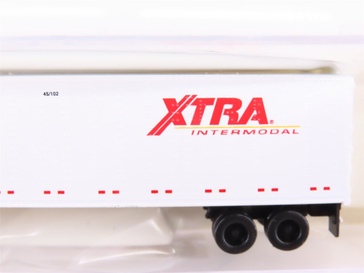 LOT of 9 N Scale Atlas Xtra/VTR/Redon/JB Hunt Trailers, Swift Roadrailers