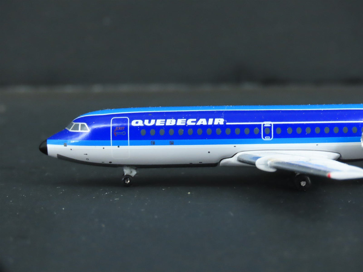 1:400 Aero Classics Die-Cast Quebecair British Aircraft Corp BAC-111 Airliner