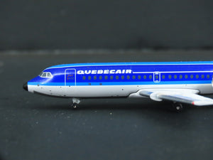 1:400 Aero Classics Die-Cast Quebecair British Aircraft Corp BAC-111 Airliner