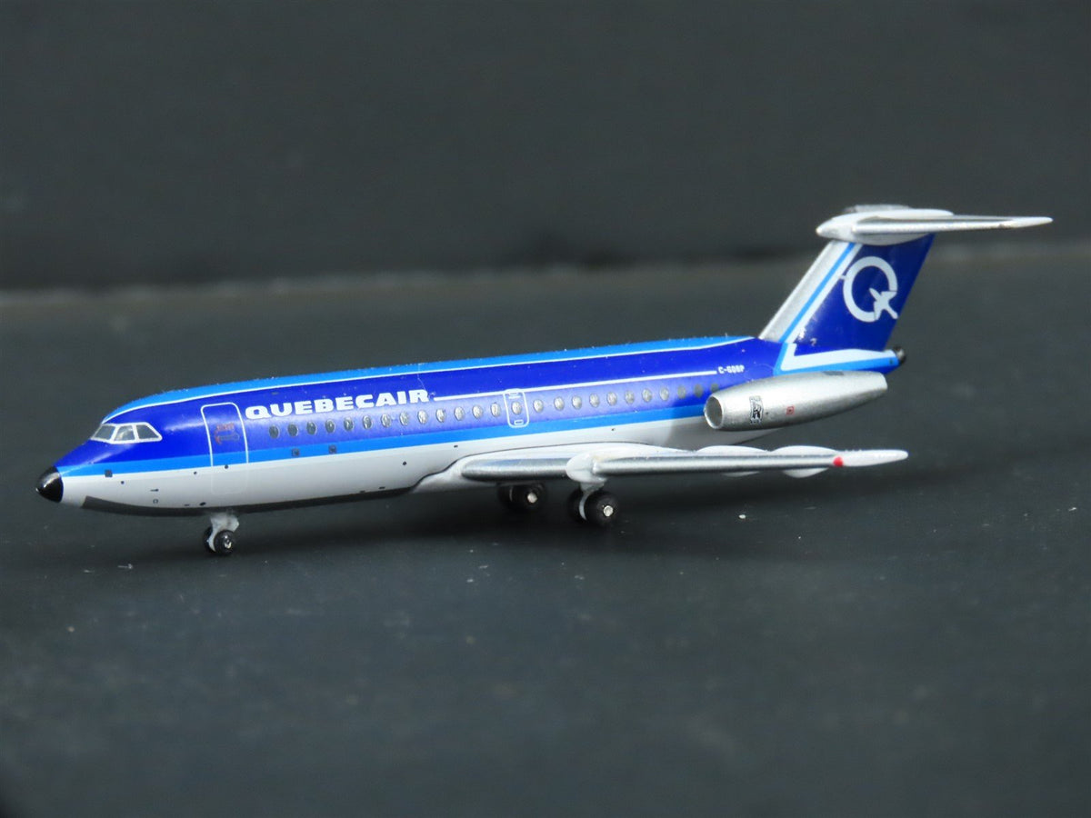 1:400 Aero Classics Die-Cast Quebecair British Aircraft Corp BAC-111 Airliner