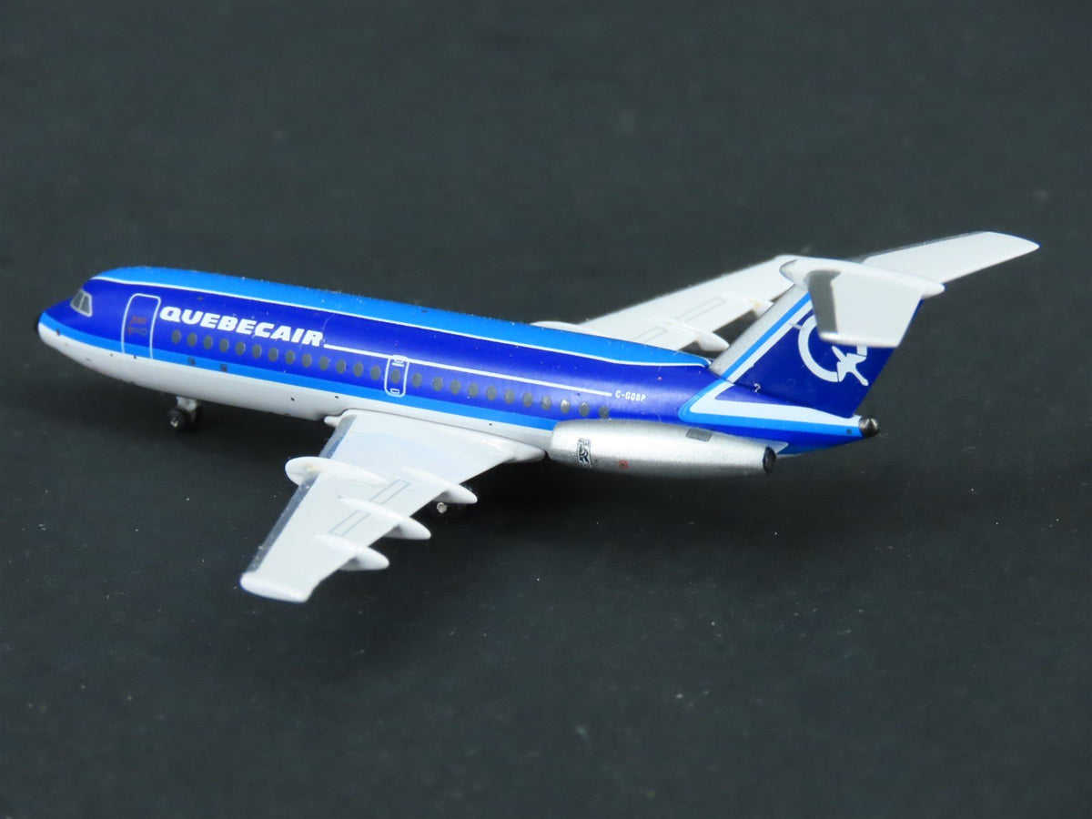 1:400 Aero Classics Die-Cast Quebecair British Aircraft Corp BAC-111 Airliner