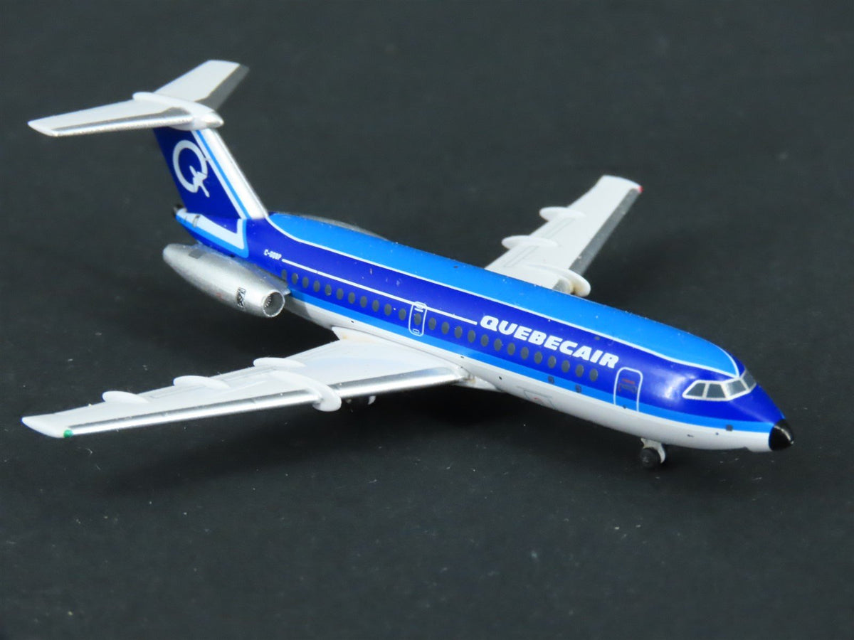 1:400 Aero Classics Die-Cast Quebecair British Aircraft Corp BAC-111 Airliner