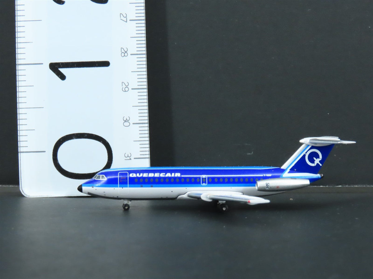 1:400 Aero Classics Die-Cast Quebecair British Aircraft Corp BAC-111 Airliner