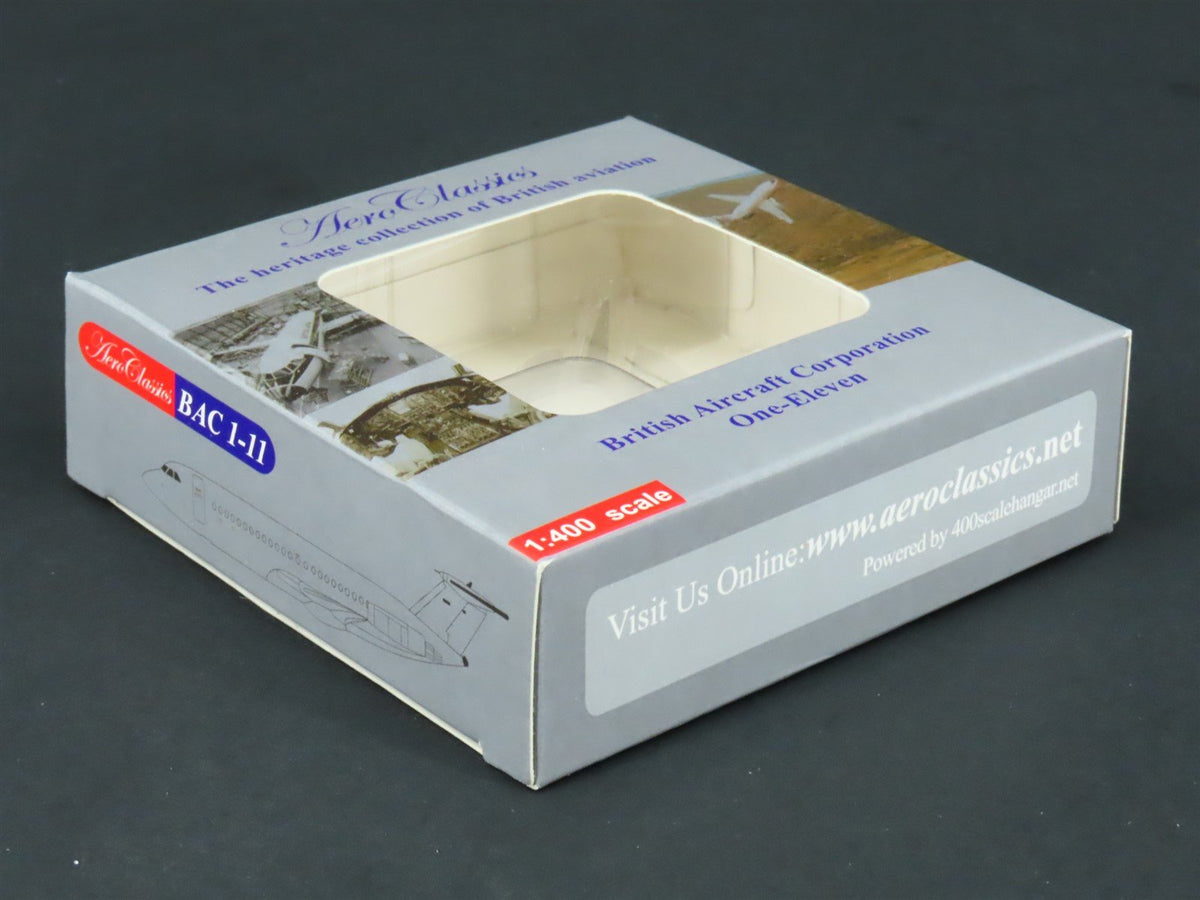 1:400 Aero Classics Die-Cast Quebecair British Aircraft Corp BAC-111 Airliner