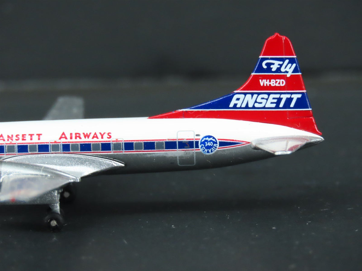 1:400 Aero Classics Die-Cast Ansett Airways Convair CV-440 Metropolitan Airliner