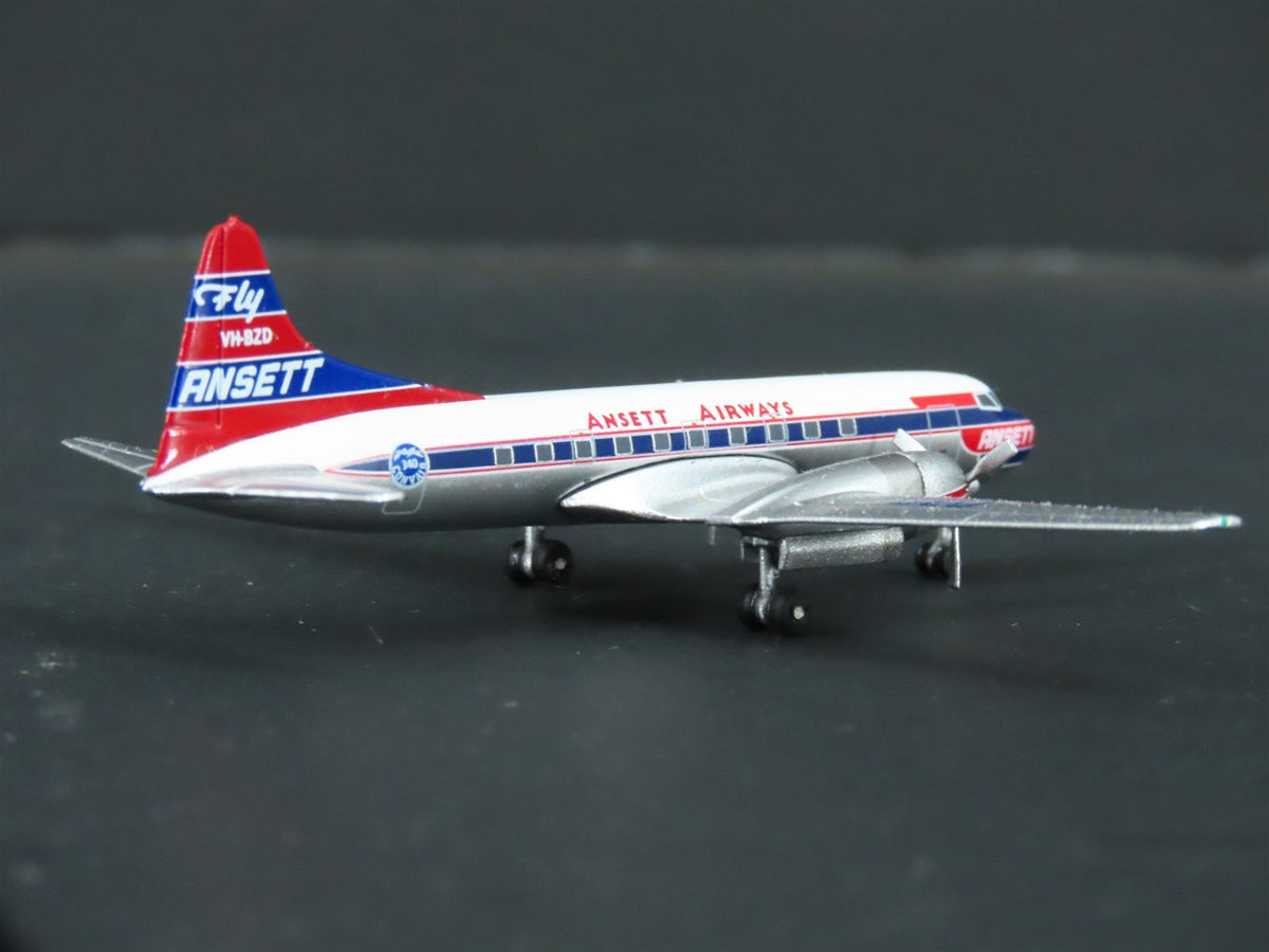 1:400 Aero Classics Die-Cast Ansett Airways Convair CV-440 Metropolitan Airliner