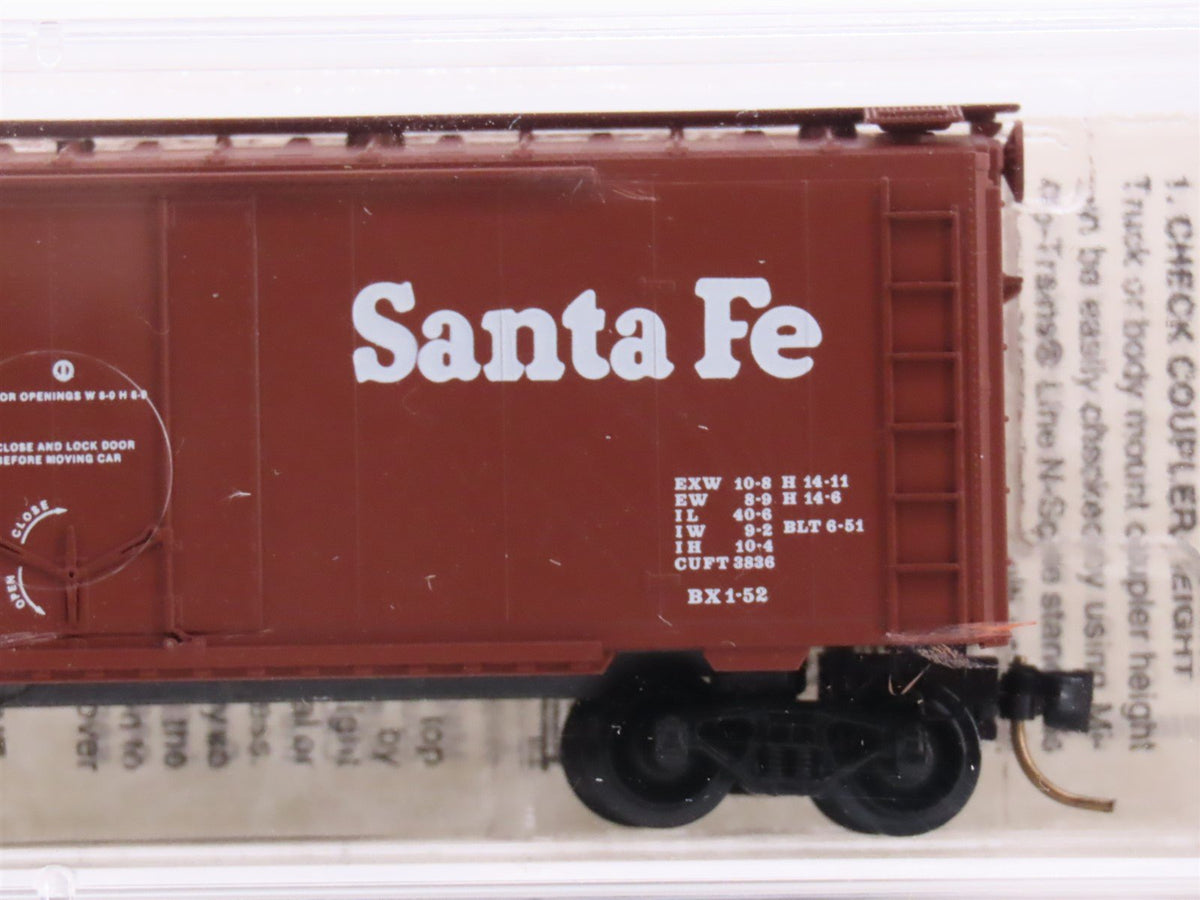 N Scale Micro-Trains MTL 21110 ATSF Santa Fe 40&#39; Plug Door Box Car #149968