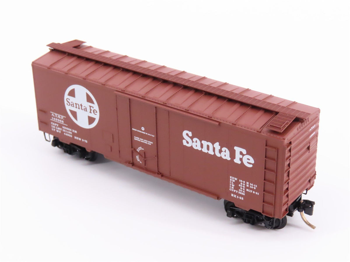 N Scale Micro-Trains MTL 21110 ATSF Santa Fe 40&#39; Plug Door Box Car #149968