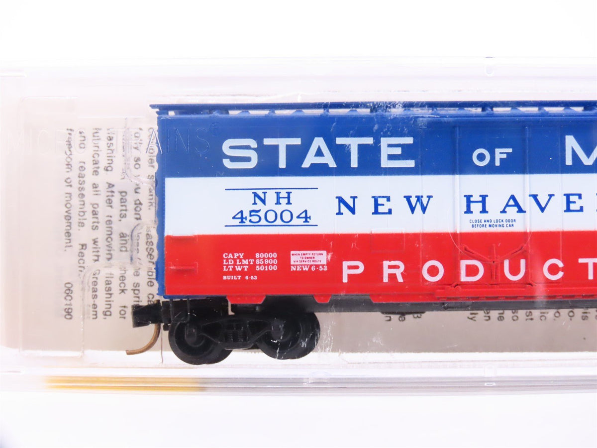 N Scale Micro-Trains MTL 21160 NH State of Maine 40&#39; Plug Door Box Car #45004