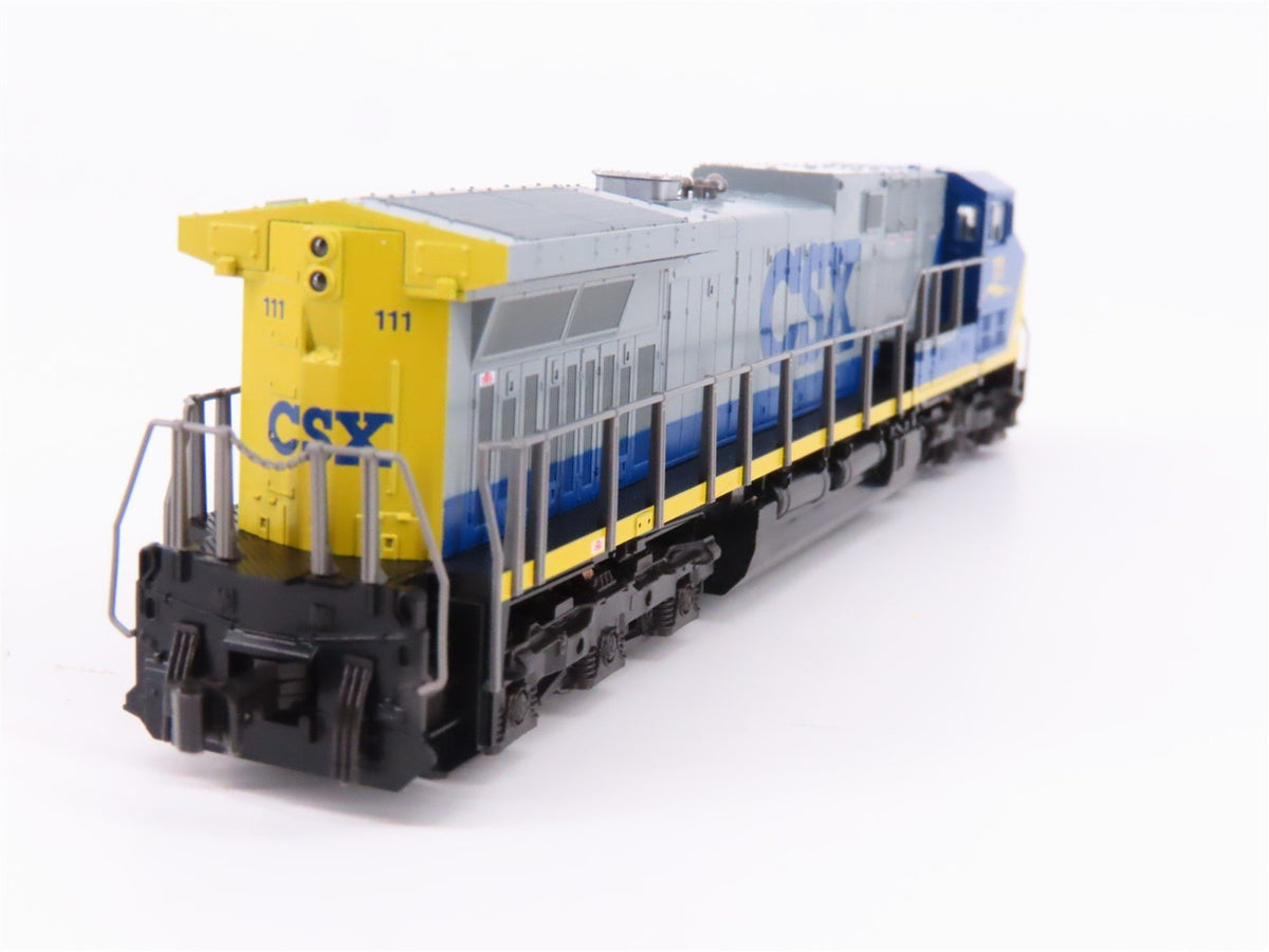 N Scale KATO 176-7044-LS CSX Railway AC4400CW Diesel #111 w/ DCC &amp; Sound