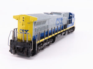 N Scale KATO 176-7044-LS CSX Railway AC4400CW Diesel #111 w/ DCC & Sound