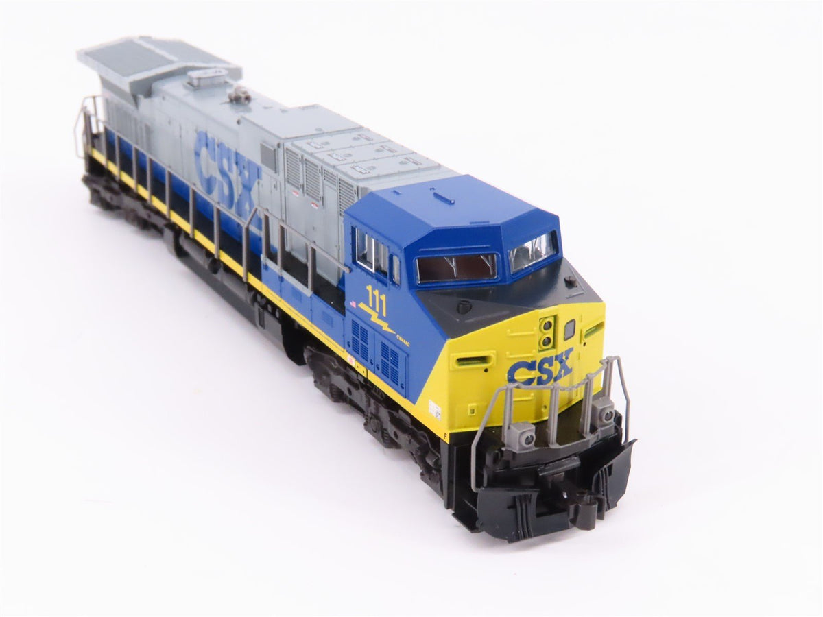 N Scale KATO 176-7044-LS CSX Railway AC4400CW Diesel #111 w/ DCC &amp; Sound