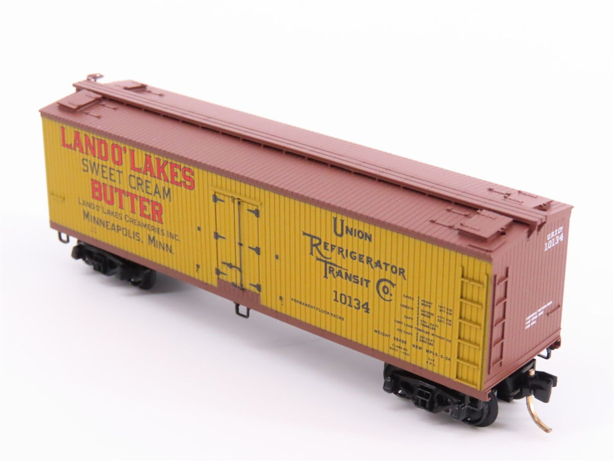 N Scale Micro-Trains MTL 49470 URTC Land O&#39; Lakes 40&#39; Wood Reefer #10134