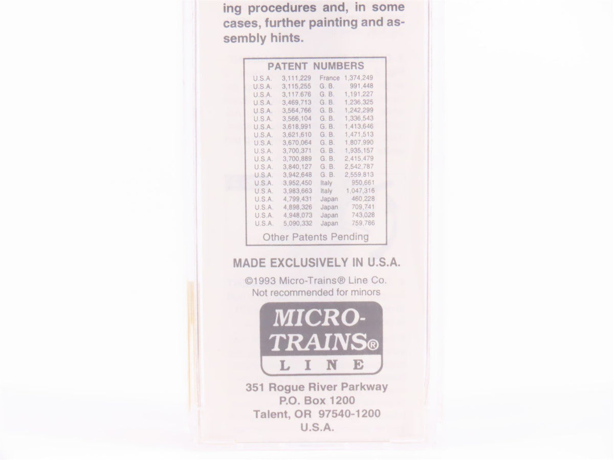 N Scale Micro-Trains MTL 61010 RI Rock Island Railroad 50&#39; Gondola #187507