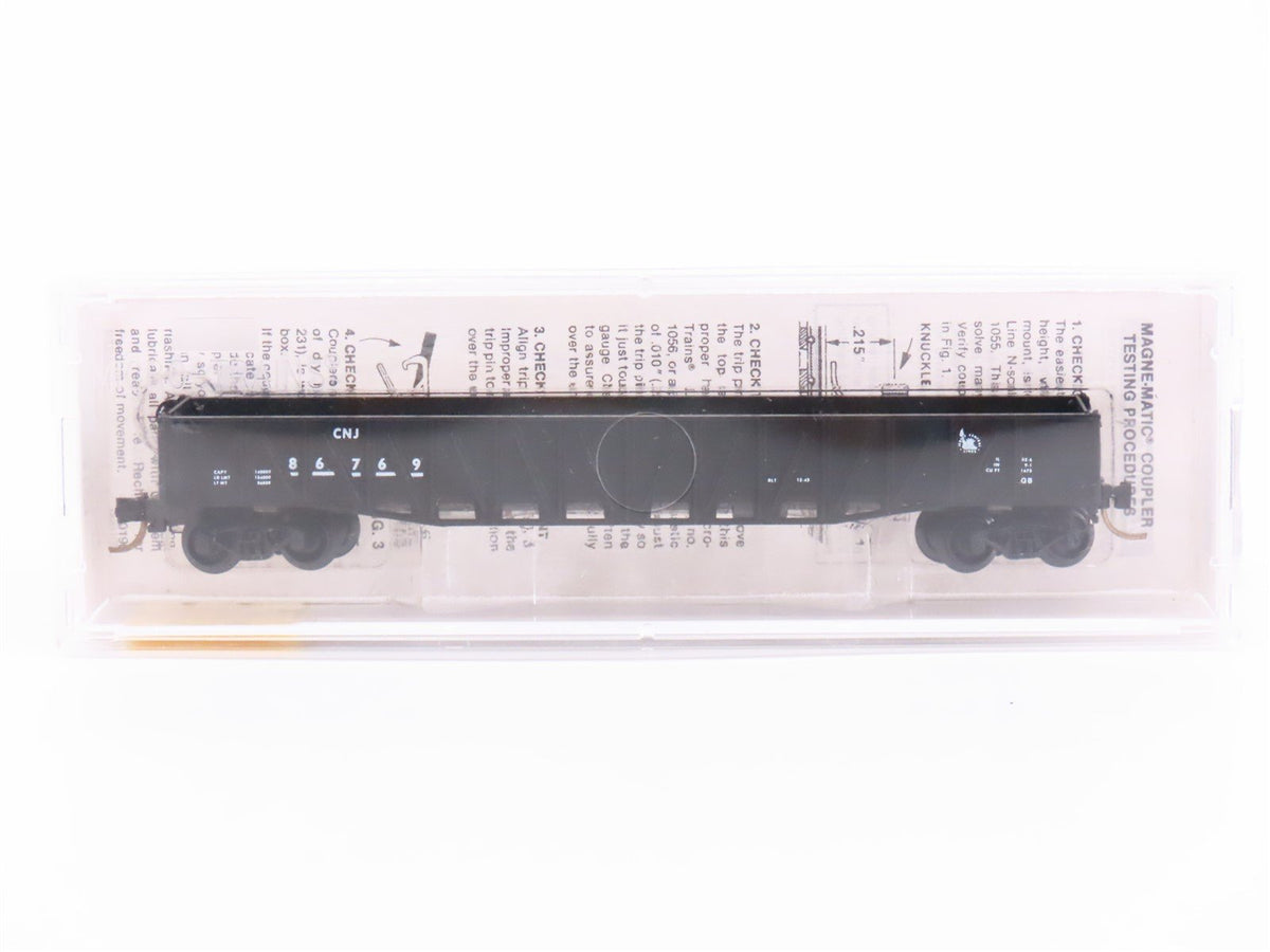 N Scale Micro-Trains MTL 62050 CNJ Jersey Central 50&#39; Composite Gondola #86769