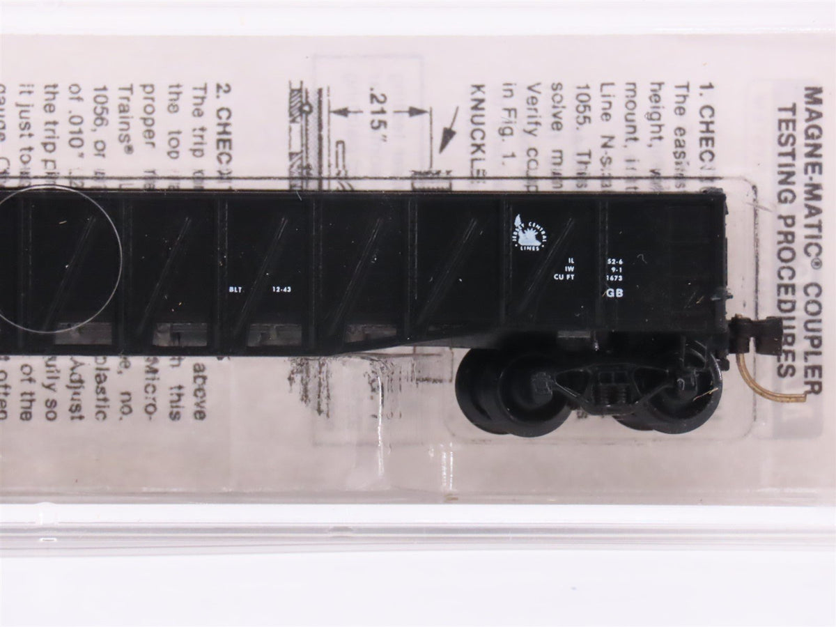 N Scale Micro-Trains MTL 62050 CNJ Jersey Central 50&#39; Composite Gondola #86769