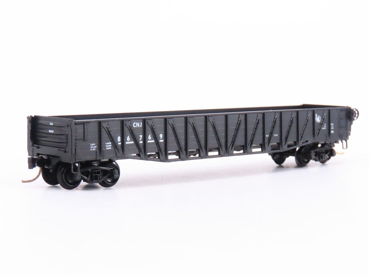 N Scale Micro-Trains MTL 62050 CNJ Jersey Central 50&#39; Composite Gondola #86769