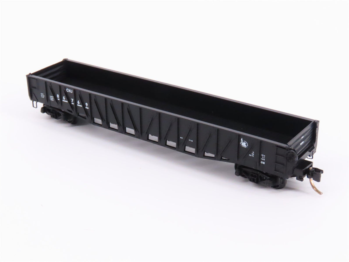 N Scale Micro-Trains MTL 62050 CNJ Jersey Central 50&#39; Composite Gondola #86769