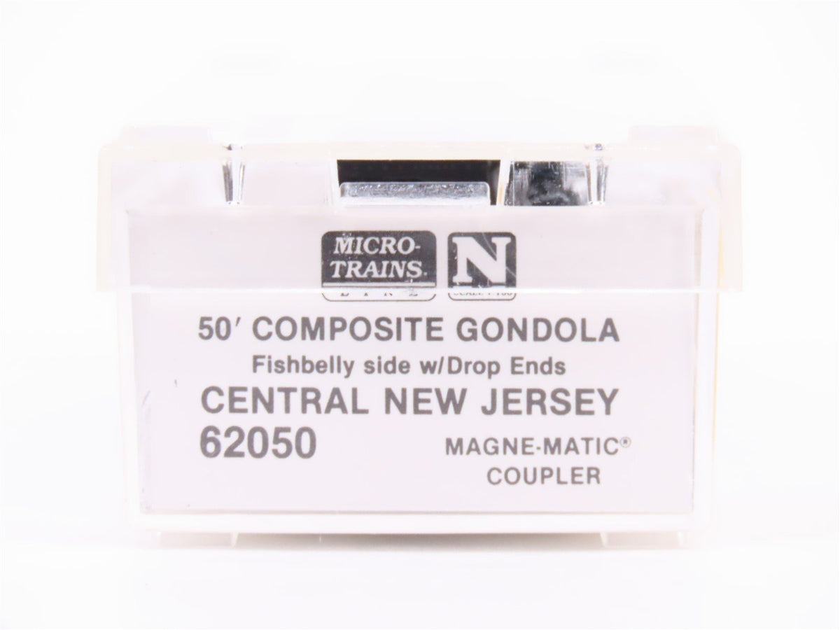 N Scale Micro-Trains MTL 62050 CNJ Jersey Central 50&#39; Composite Gondola #86769