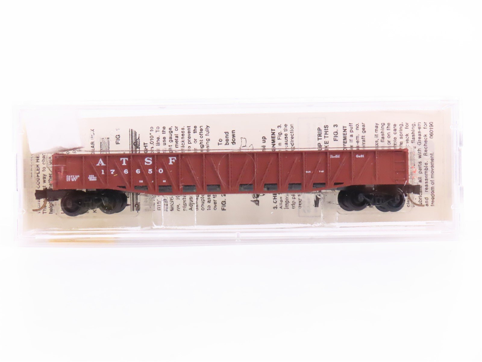 N Scale Micro-Trains MTL 62030 ATSF Santa Fe 50' Composite Gondola #176650