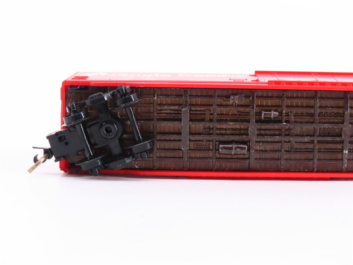 N Scale Micro-Trains MTL 38130 TPFX Triangle Pacific 50&#39; Plug Door Box Car #5515