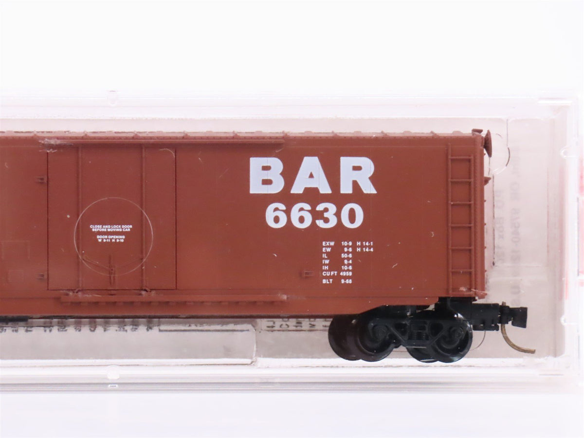 N Scale Micro-Trains MTL 38140 BAR Bangor &amp; Aroostook Railroad 50&#39; Box Car #6630