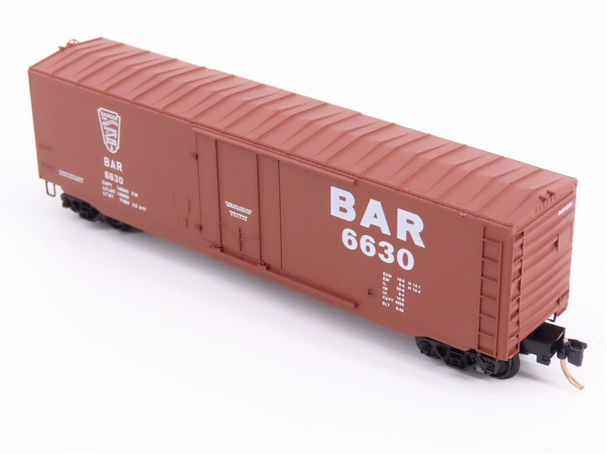 N Scale Micro-Trains MTL 38140 BAR Bangor &amp; Aroostook Railroad 50&#39; Box Car #6630