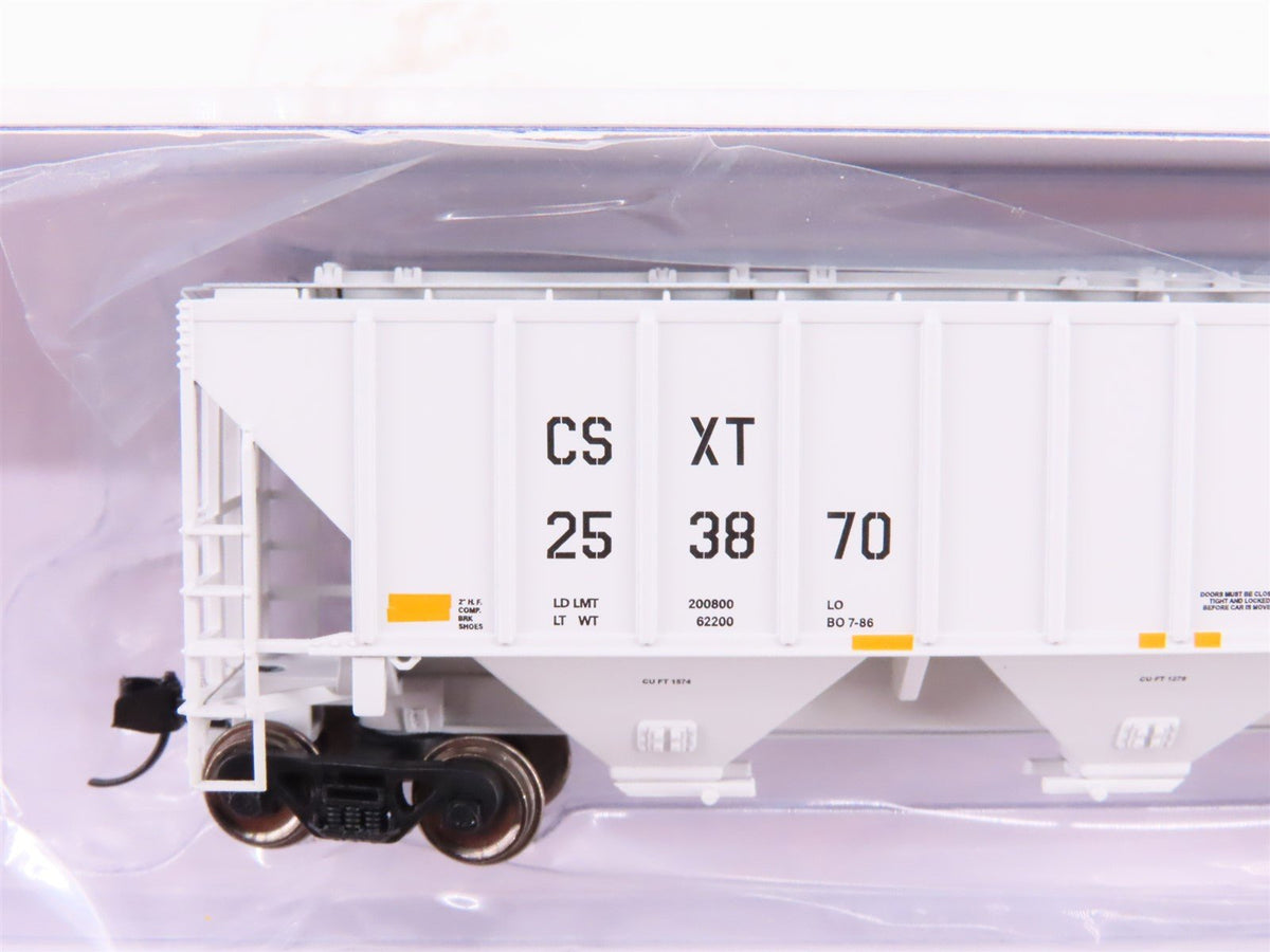 N Scale Trainworx 24424-06 CSXT Railway PS2CD 4427 3-Bay Hopper Car #253870