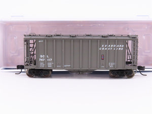 N Scale Athearn ATH23875 SCL Seaboard Coast Line 2-Bay Hopper Car #747117