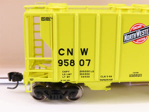 N Scale Athearn ATH17246 CNW Chicago Northwestern 2-Bay Hopper Car #95807