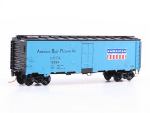 N Scale Micro-Trains MTL 59540 URTX American Beef Packers 40' Reefer #75524