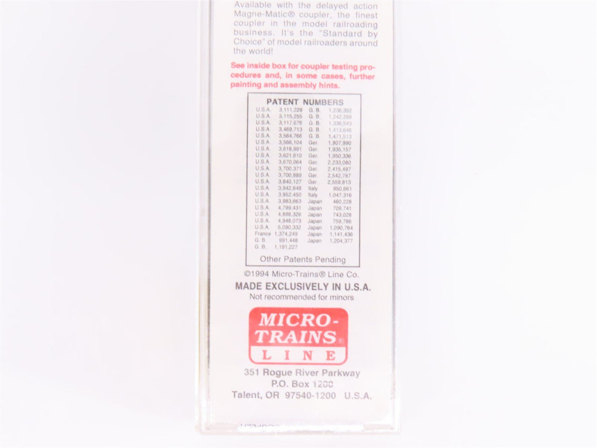 N Scale Micro-Trains MTL 94010 SSW Cotton Belt 3-Bay Covered Hopper #78732