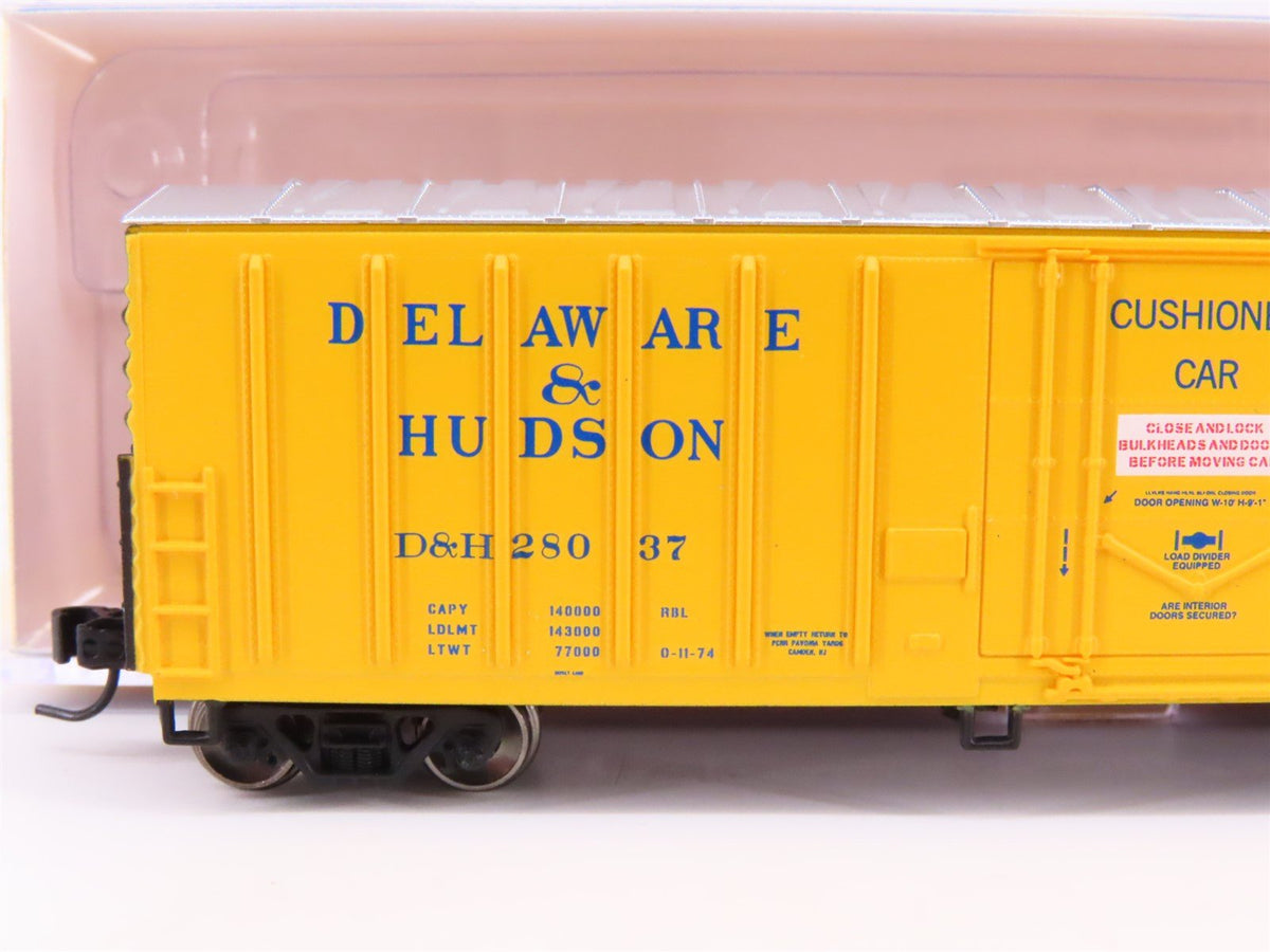 N Scale Athearn ATH3857 D&amp;H Delaware &amp; Hudson 50&#39; NACC Boxcar #28037