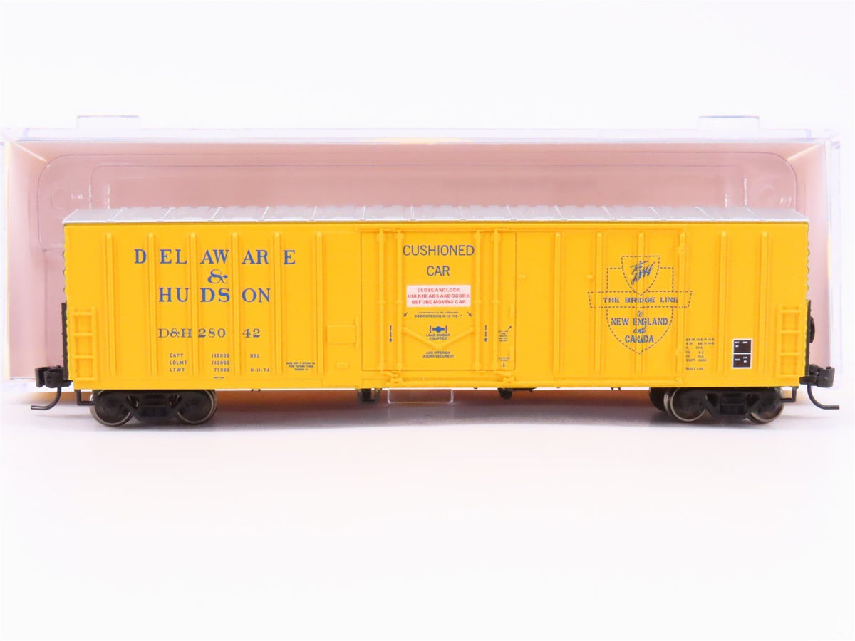 N Scale Athearn ATH3858 D&amp;H Delaware &amp; Hudson 50&#39; NACC Boxcar #28042