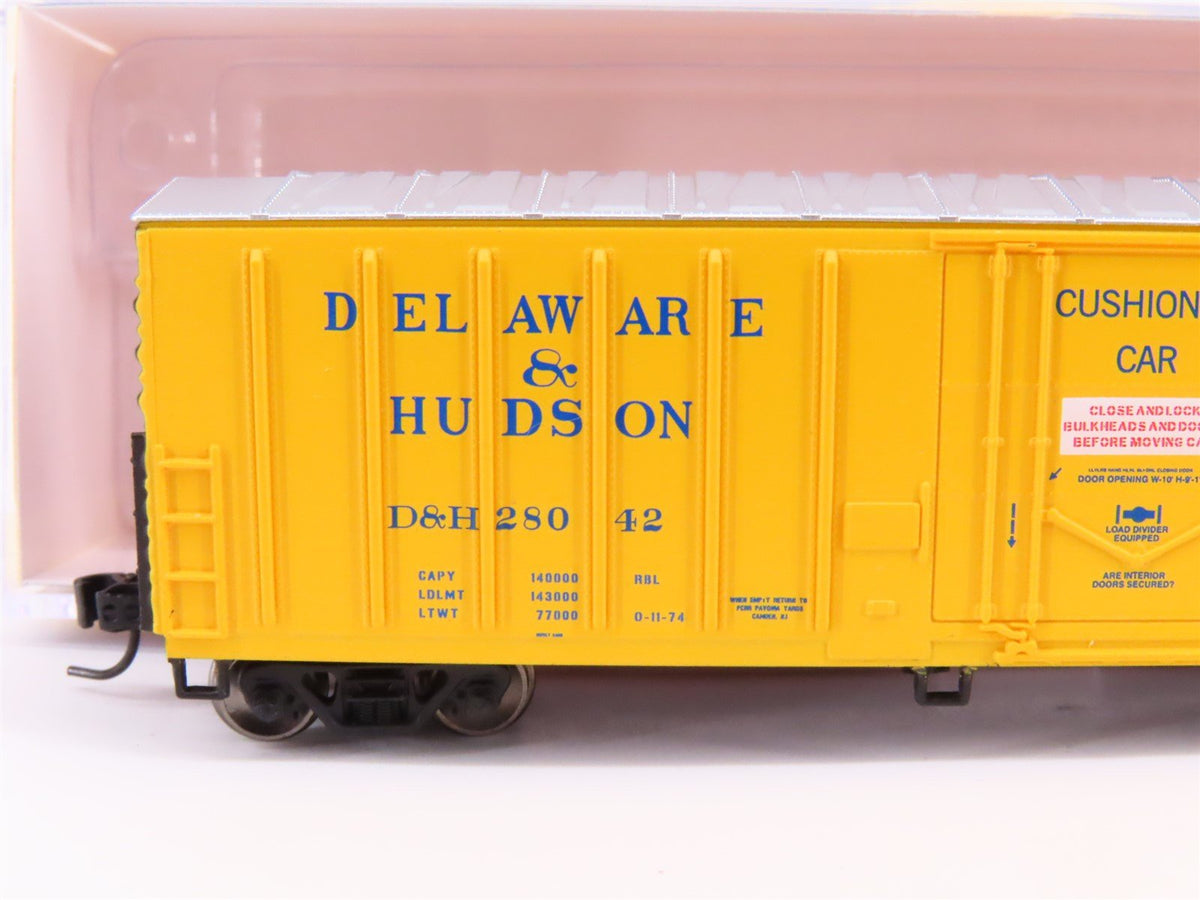 N Scale Athearn ATH3858 D&amp;H Delaware &amp; Hudson 50&#39; NACC Boxcar #28042